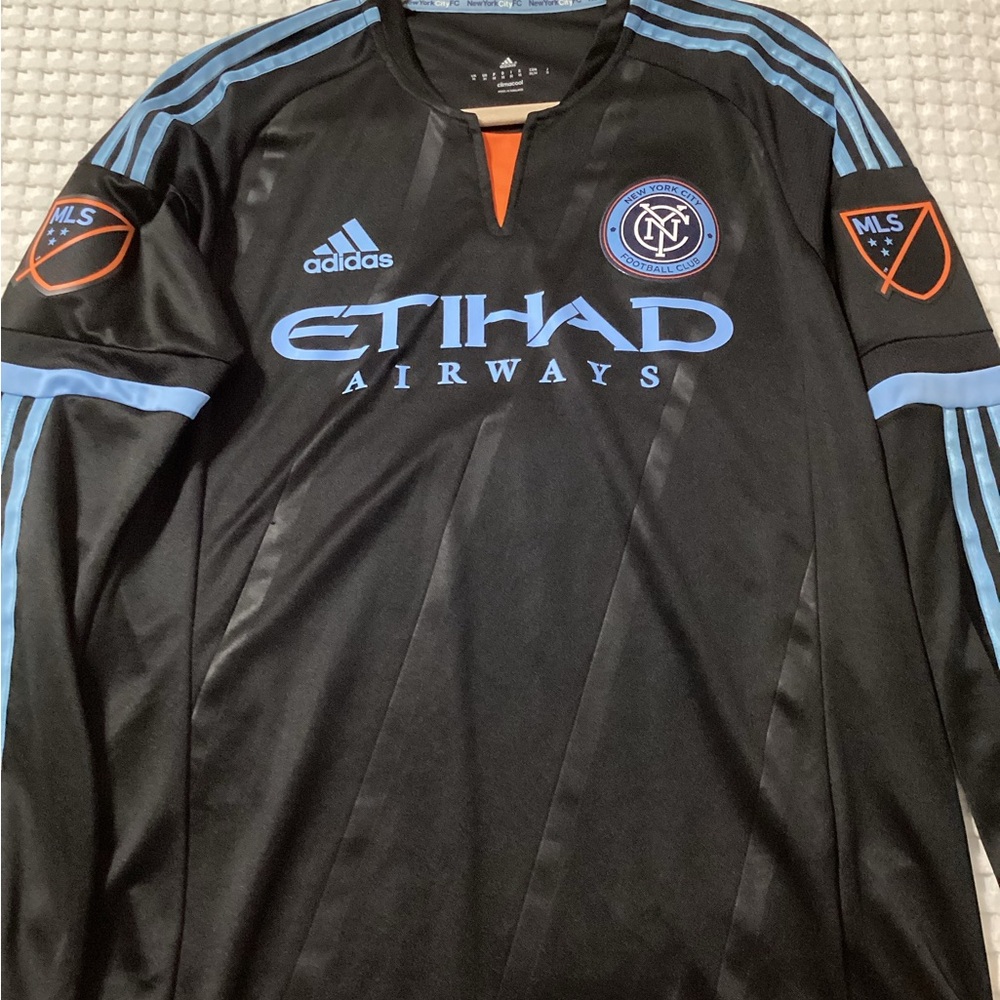 New York City FC NYCFC 2015 Inaugural Season AWAY Jersey (Long Sleeve) NEW
